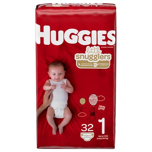 Image for Huggies Diapers, Disney Baby, 1 (Up to 14 lb),32ea from Harmon's Drug Store