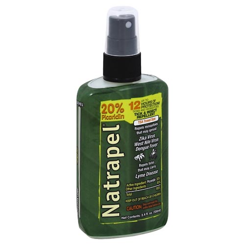 Image for Natrapel Tick & Insect Repellent, Travel Size,3.4oz from Harmon's Drug Store