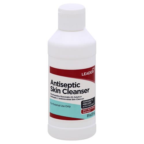 Image for Leader Antiseptic Skin Cleanser,8oz from Harmon's Drug Store