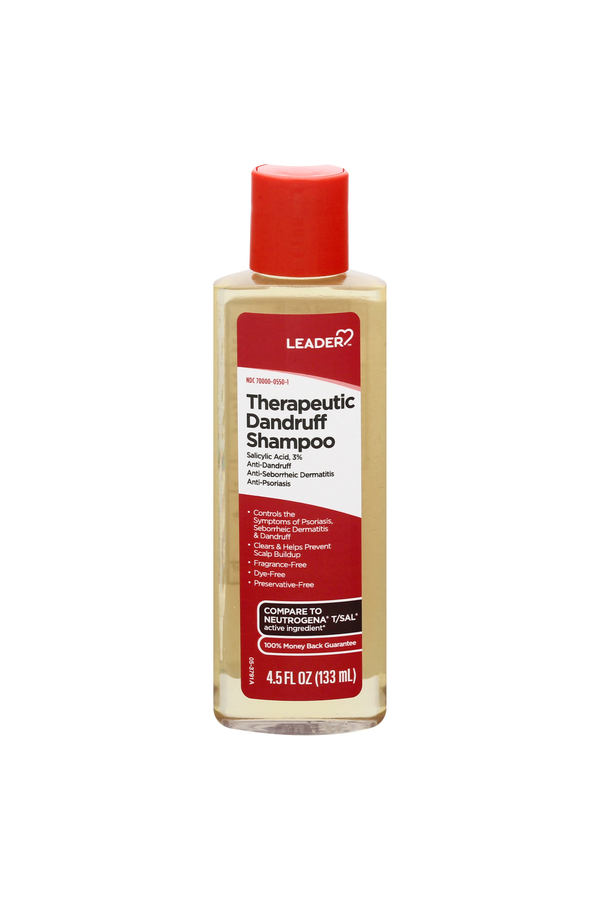 Image for Leader Dandruff Shampoo, Therapeutic,4.5oz from Harmon's Drug Store