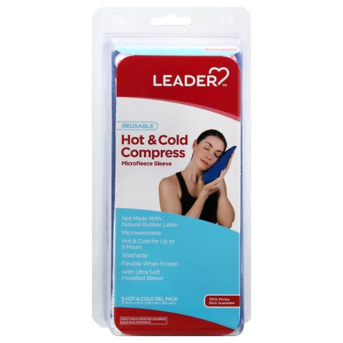 Image for Leader Hot & Cold Compress, Reusable,1ea from Harmon's Drug Store