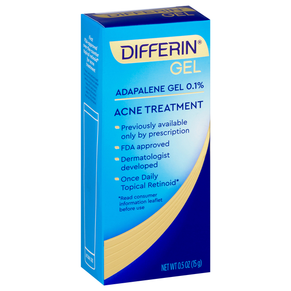 Image for Differin Acne Treatment, Gel, 0.5oz from Harmon's Drug Store